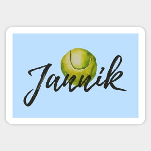 Jannik Sinner Tennis Classic Sticker